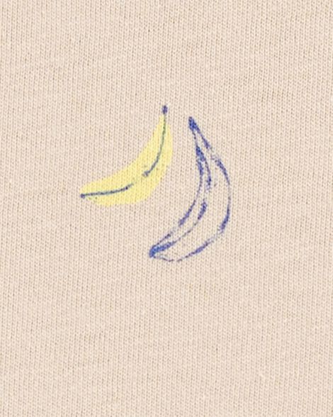  Product image 2 of Kid Banana Print Short-Sleeve Tee - Brown