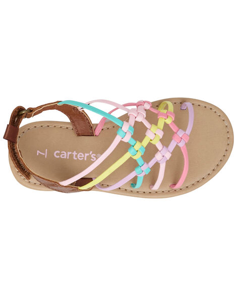  Product image 4 of Toddler Rainbow Strap Sandals