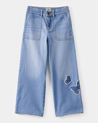 Kid High Rise Distressed Denim Jeans - June Wash