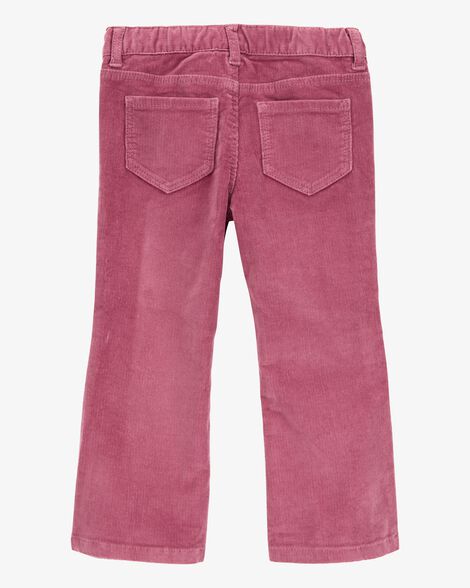  Product image 2 of Baby Flared-Leg Corduroy Pants - Pink