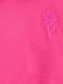 Pink - Baby Hooded French Terry Top, Selected