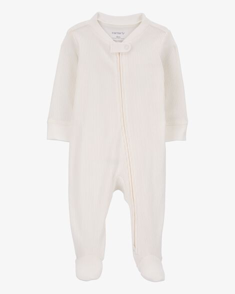  Product image 1 of Baby Zip-Up Thermal Sleep & Play Pajamas