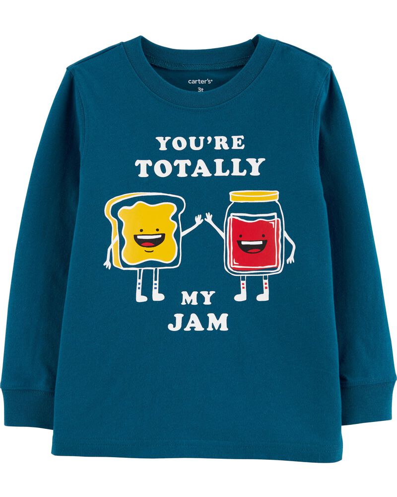 Peanut Butter Jelly Jersey Tee Carters Com