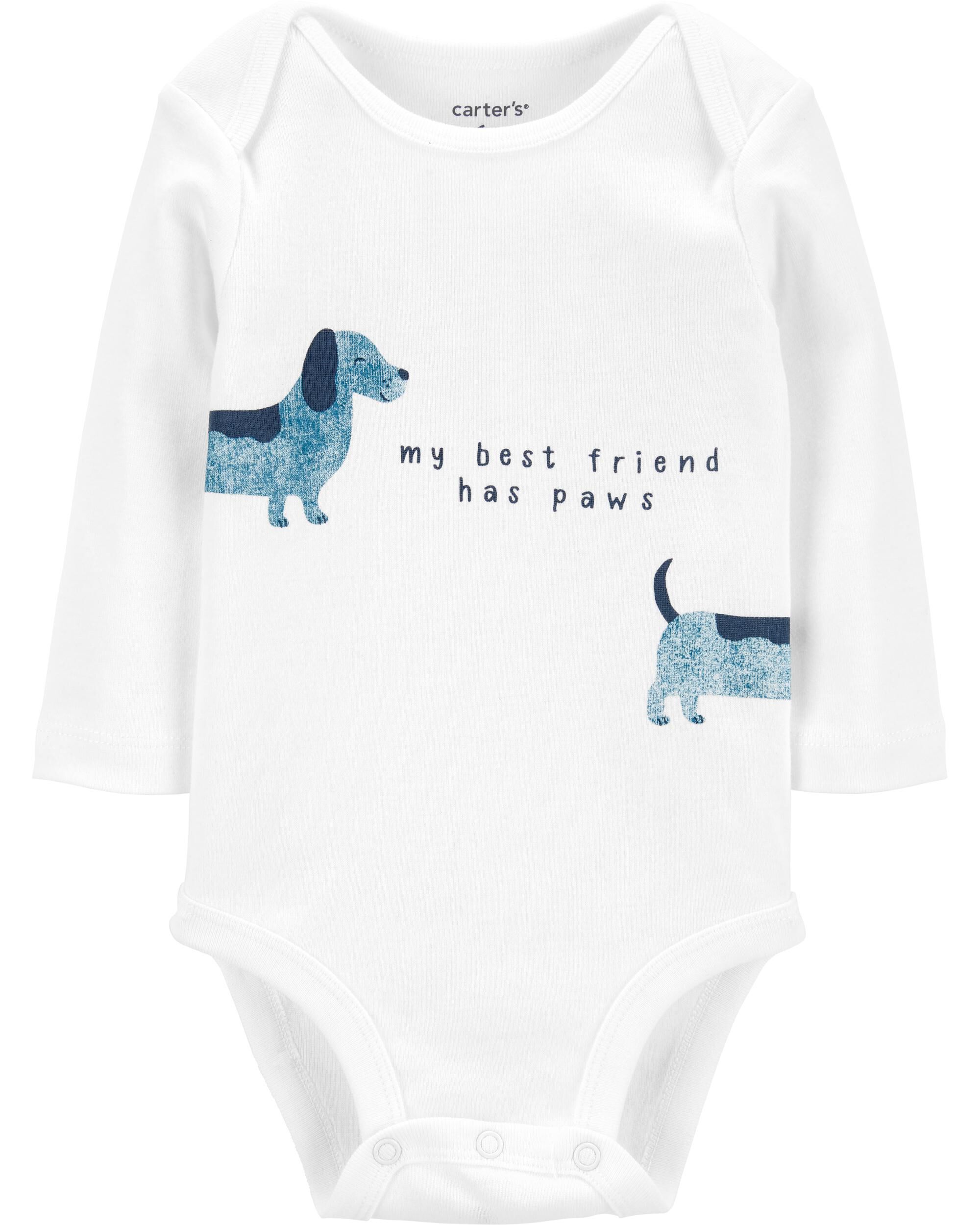 carter's dog onesie