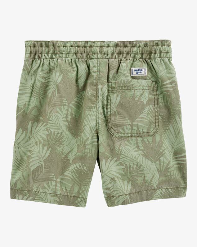 Product image 2 of Kid Tropical Print Pull-On Bermuda Short - Green