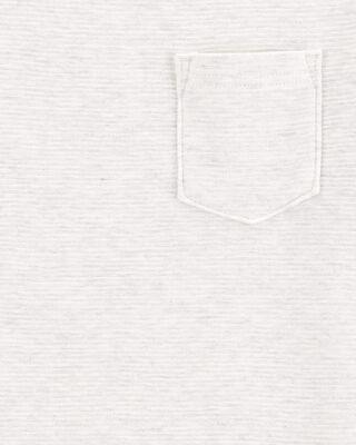 Product image 2 of Kid Short-Sleeve Pocket Tee - Light Grey