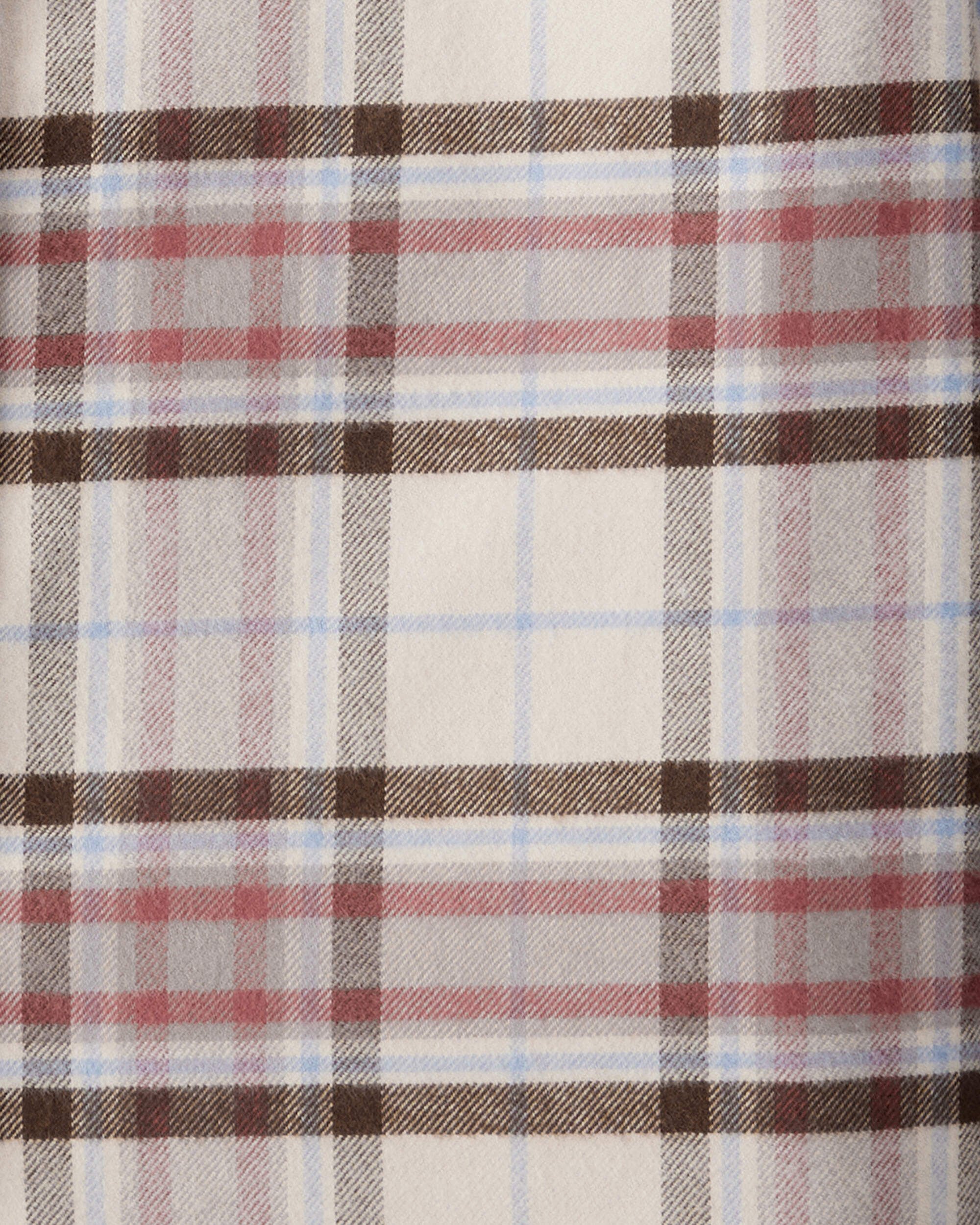 Boys Organic Cotton Button-Front Flannel