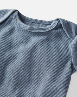 Product image 2 of Baby 3-Pack Organic Cotton Rib Bodysuits