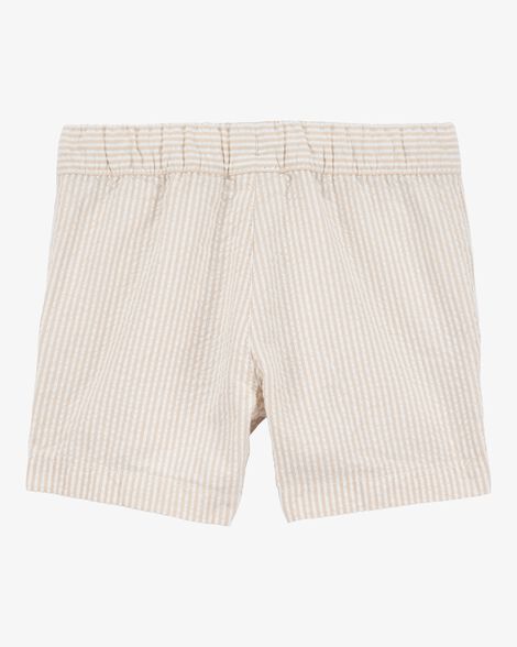  Product image 2 of Toddler Pull-On Drawstring Shorts - Khaki