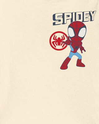 Product image 2 of Toddler Marvel™ Spider-Man Short-Sleeve Graphic Tee - Cream