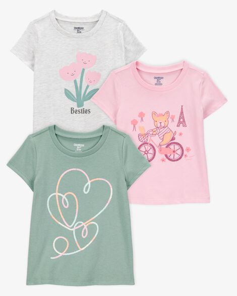 Product image 1 of Toddler 3-Pack Graphic Tees