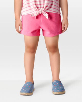 Product image 2 of Toddler Pull-On French Terry Shorts - Pink