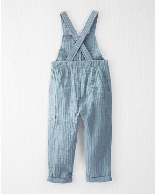Product image 2 of Toddler Organic Cotton Gauze Overalls
