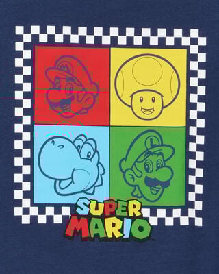 Product image 2 of Kid Super Mario Bros™ Loose Fit 2-Piece Pajamas