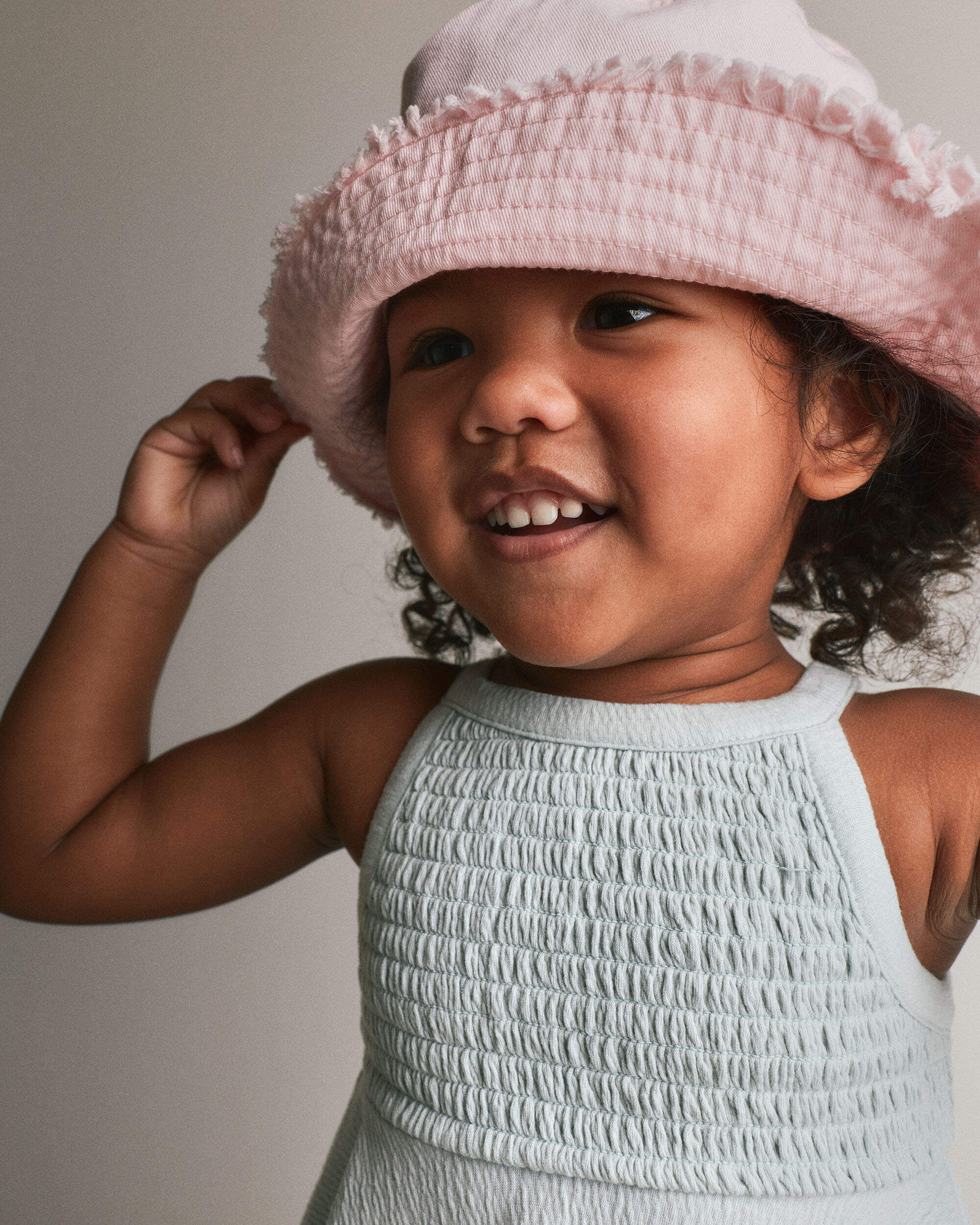 Otter Avenue Toddler Girl Bucket Hat 12-18M Light Pink 16$