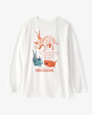 Product image 1 of Kid Dino Long-Sleeve Graphic Tee