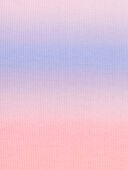 Ombre - Kid Ribbed Ombre Long-Sleeve Top - Purple/Pink, Selected