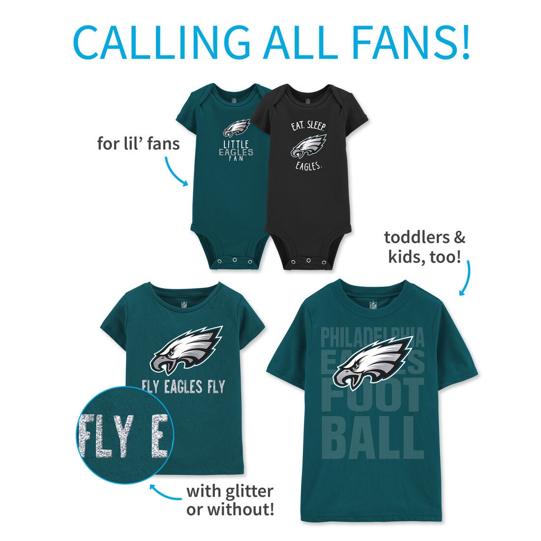 2t philadelphia eagles shirt