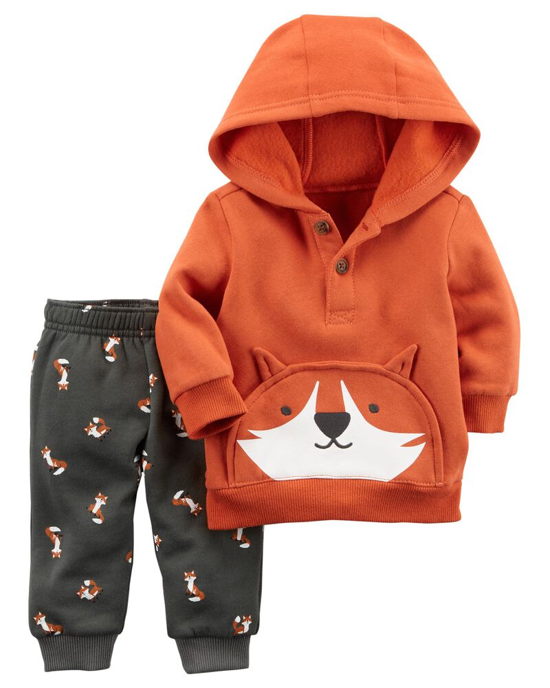 fleece jogger set