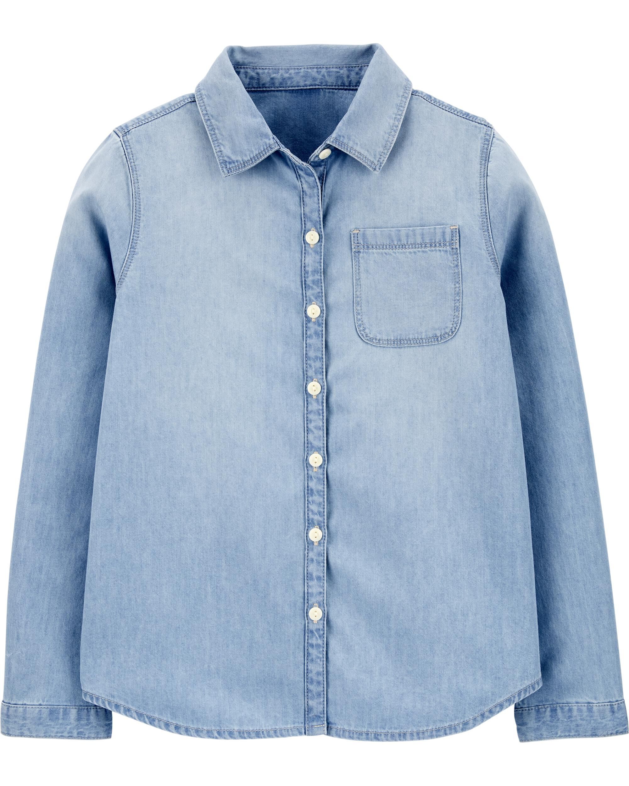 lightweight denim shirt
