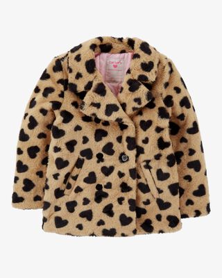 Product image 1 of Kid Heart Faux Fur Peacoat