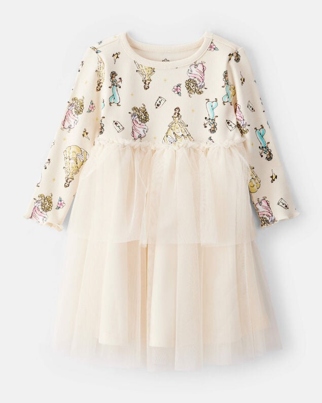 Product image 1 of Baby Girl Disney Princess Long-Sleeve Tutu Dress