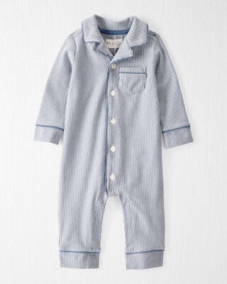 Product image 1 of Baby Striped Organic Cotton Coat Style One Piece