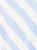Blue/White - Baby 2-Piece Striped Top & Skort Set, Selected