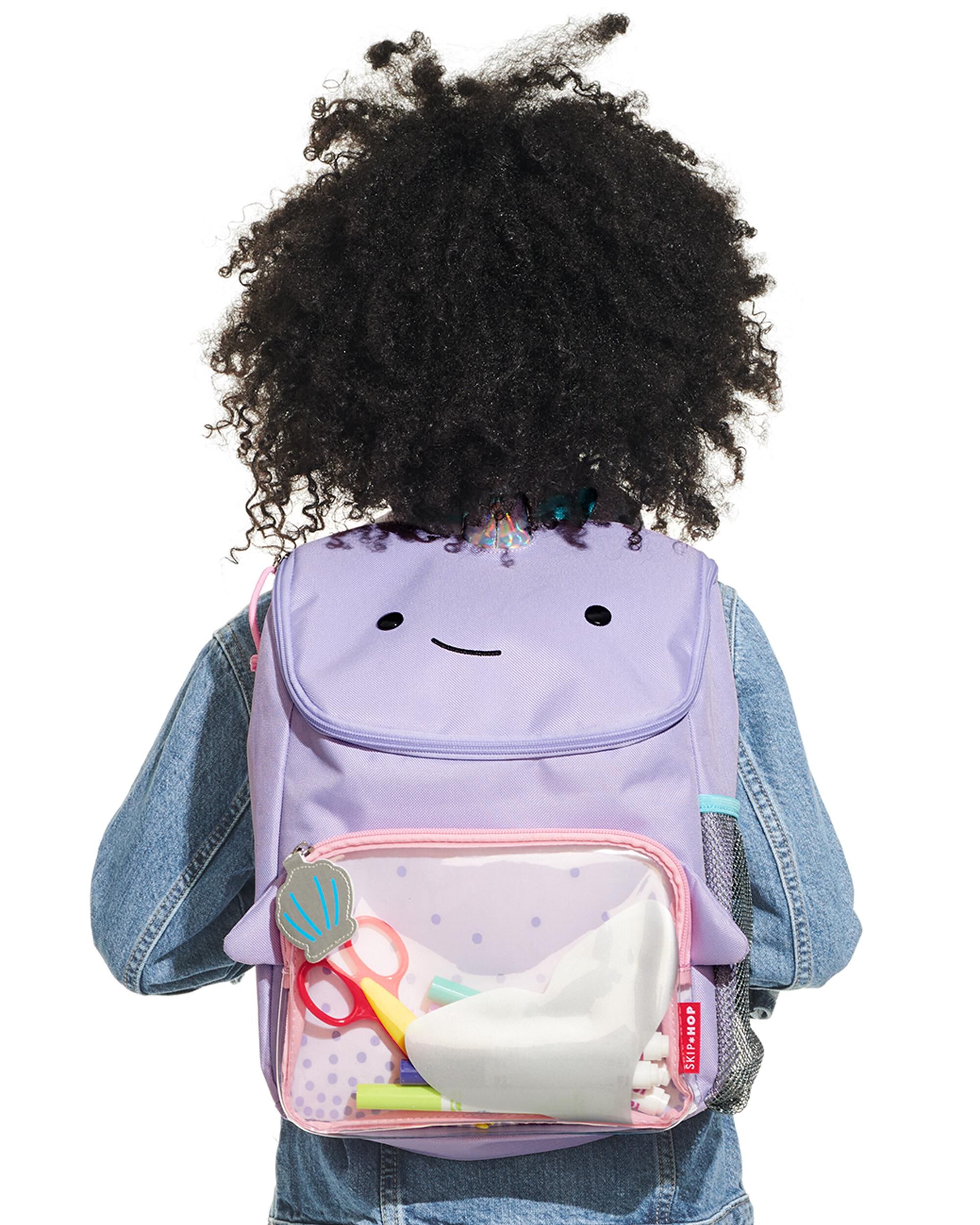 Narwhal backpack skip hop top