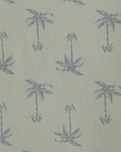 Product image 2 of Boys Palm Tree Print Tee - Green