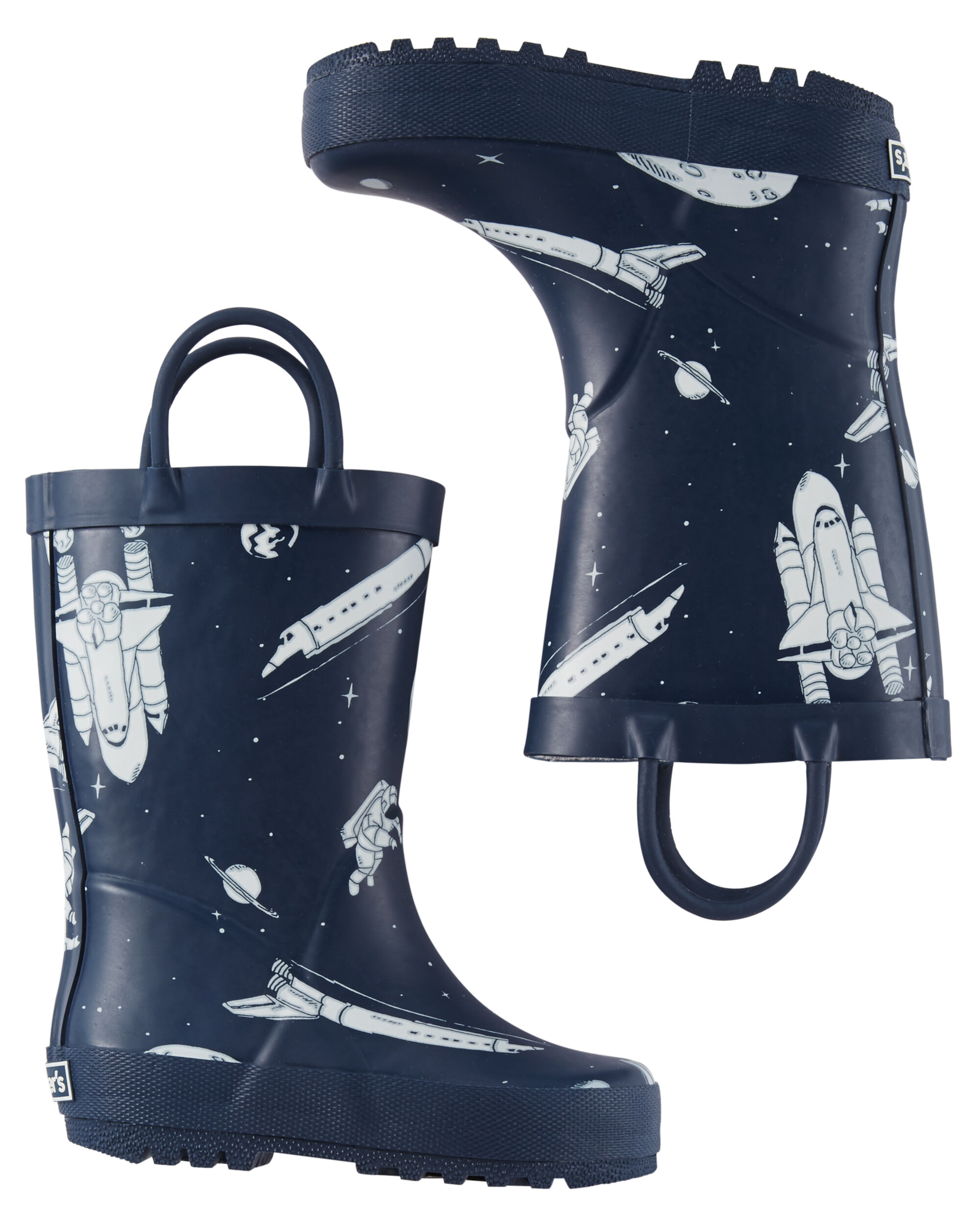 Space rain boots clearance