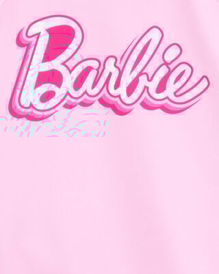 Product image 2 of Kid Barbie™ 2-Piece Rashguard Swimsuit Set - Pink