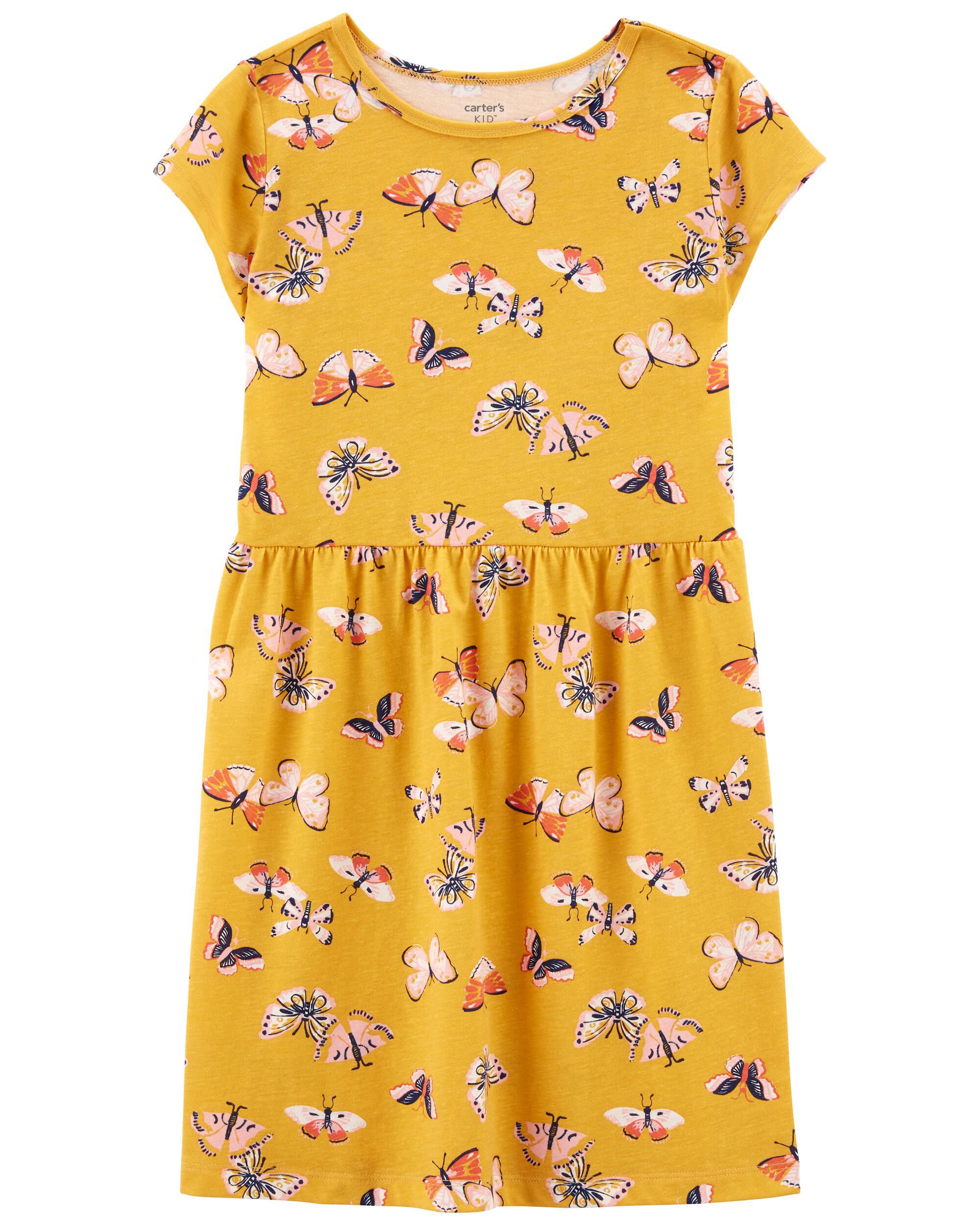 Carters yellow floral dress shop