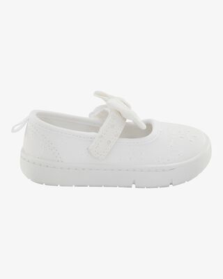 Product image 2 of  Every Step® First Walker Eyelet Mary Jane Sneakers - White