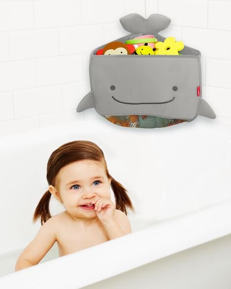  Product image 2 of Moby Corner Bath Toy Organizer - Grey