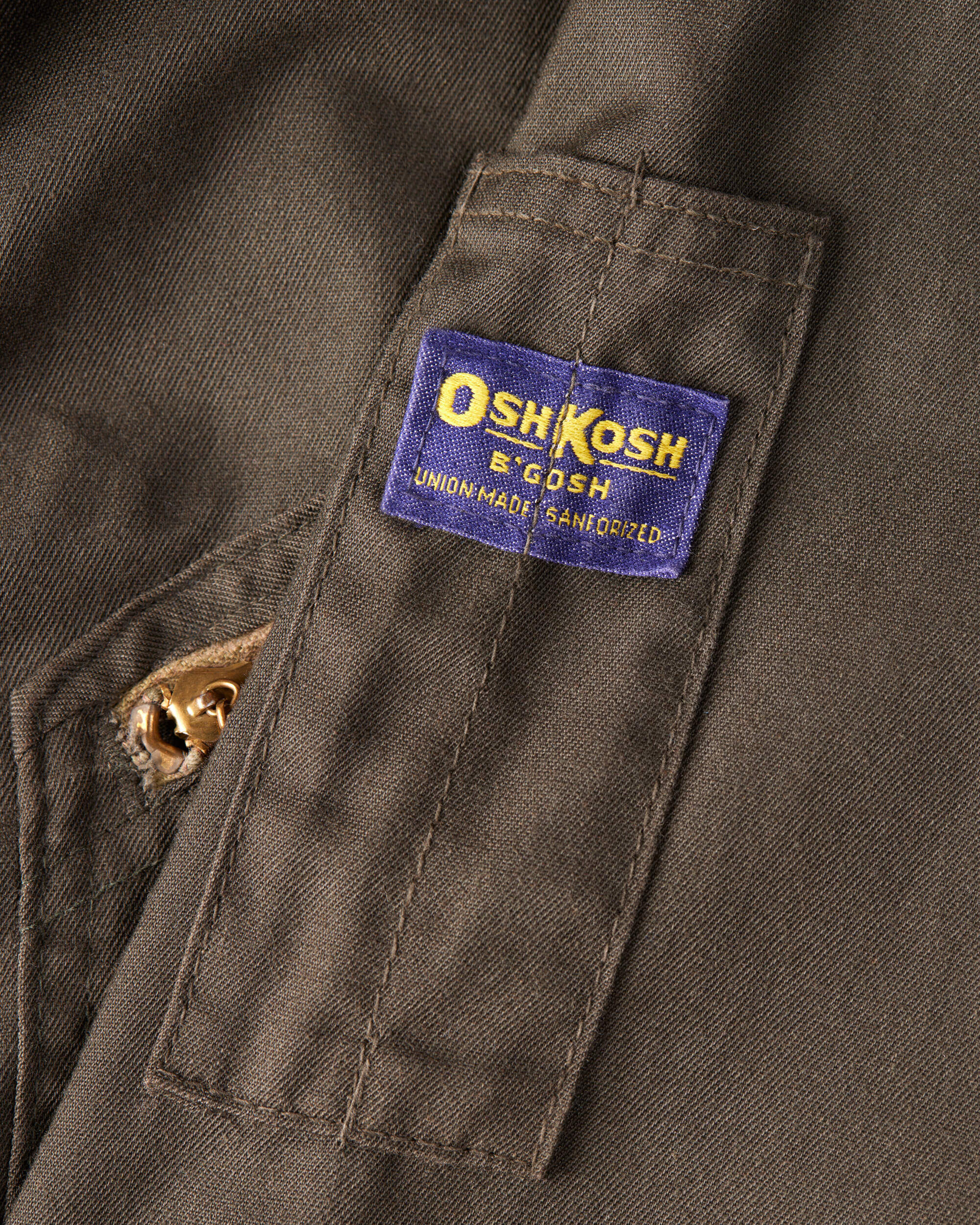 Adult Small Vintage Coveralls from the OshKosh Archive Release, circa 1960s