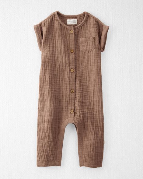 Product image 1 of Baby Organic Cotton Gauze Jumpsuit