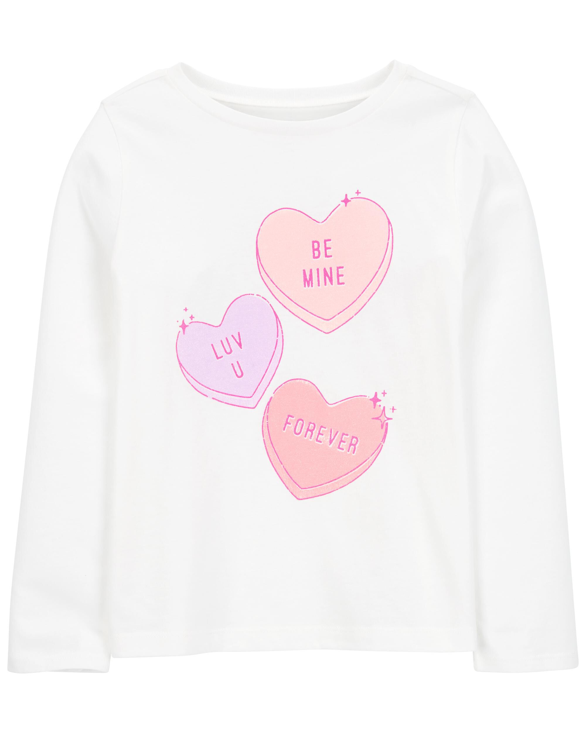 main story Waffle Tee Plum Kitten 2y ロンT - トップス