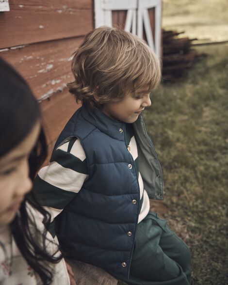  Product image 1 of Toddler 2-in-1 Puffer Vest Made with Recycled Materials