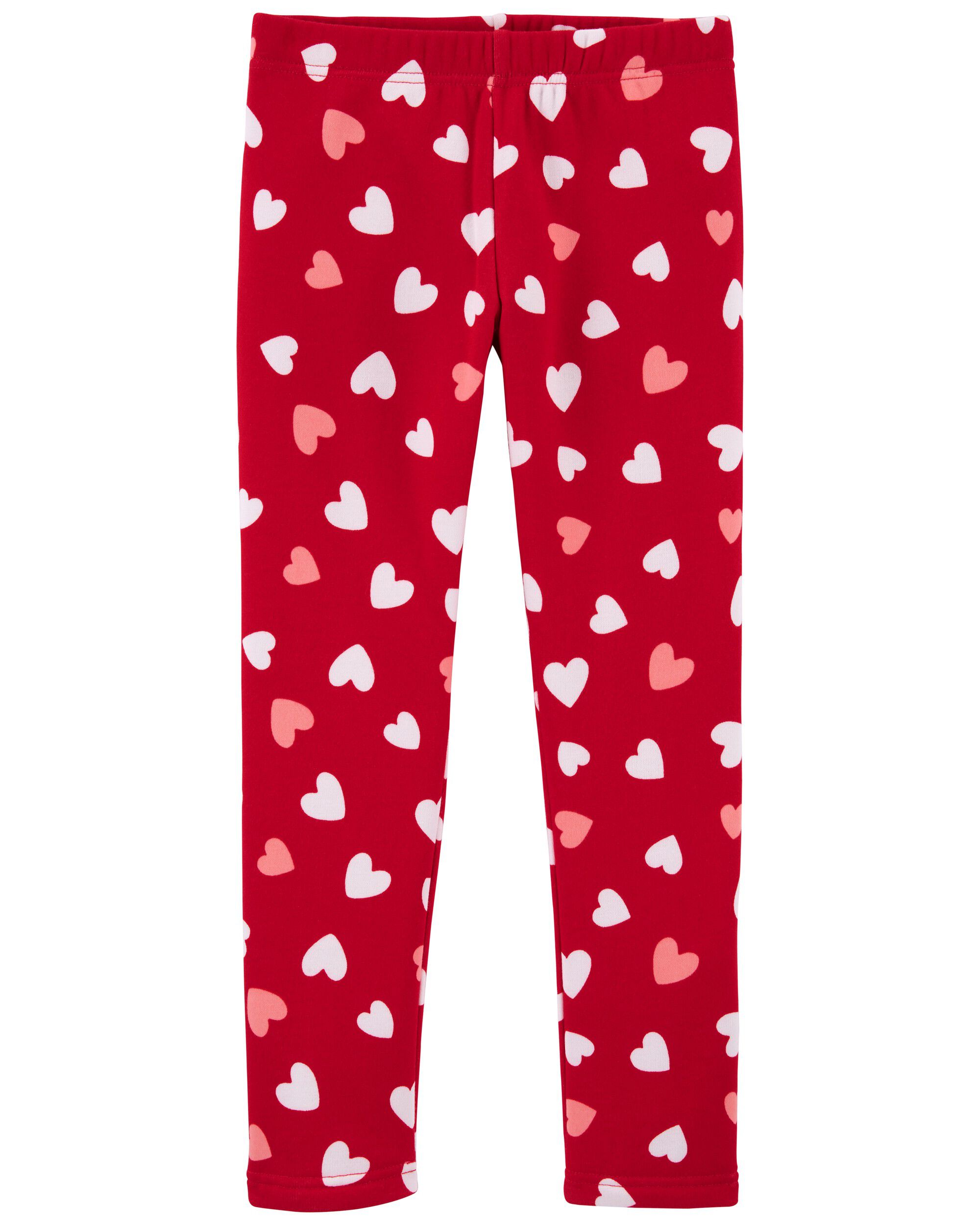 Red Heart Cozy Fleece-Lined Leggings 