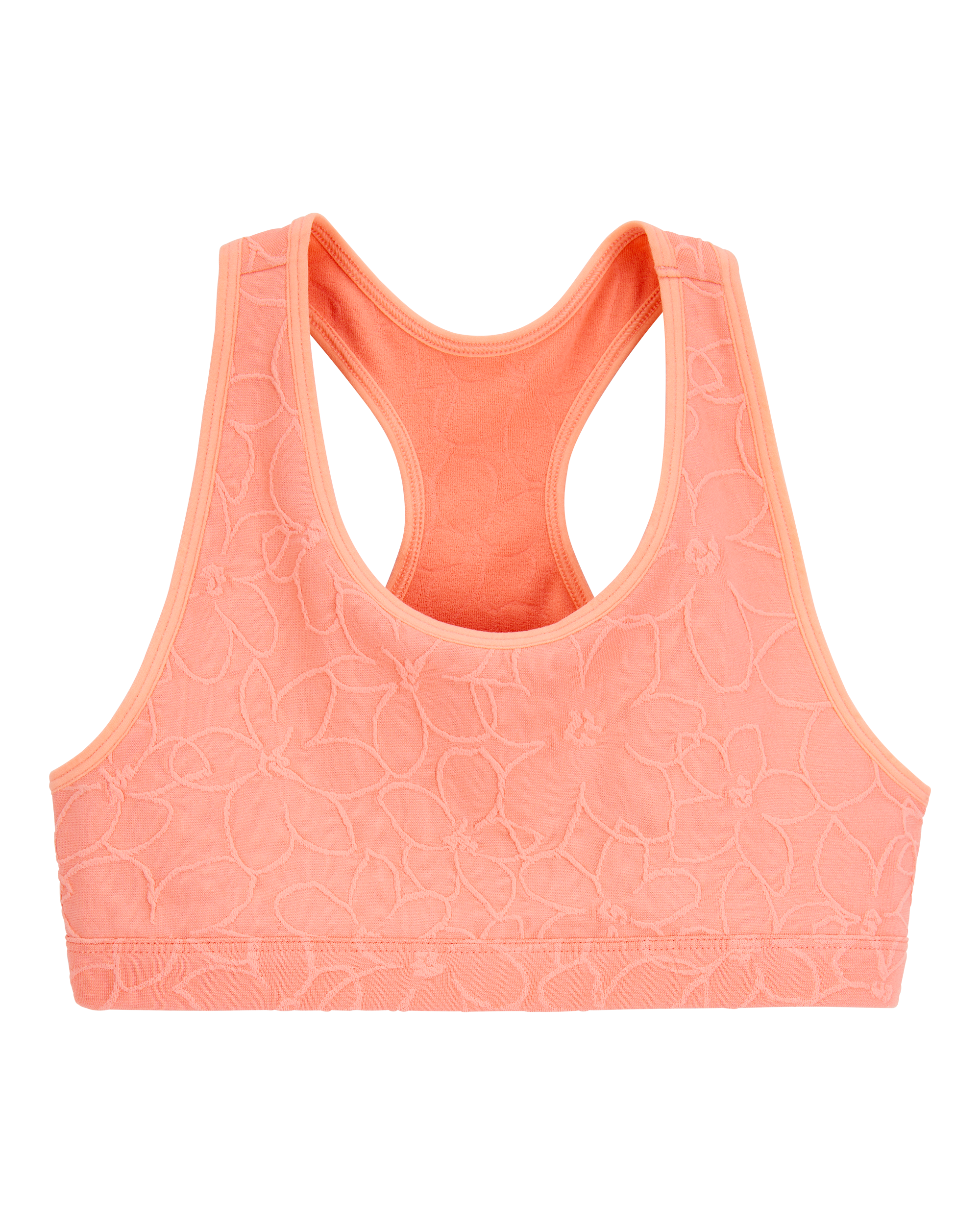 Kid Floral Racerback Sports Bra