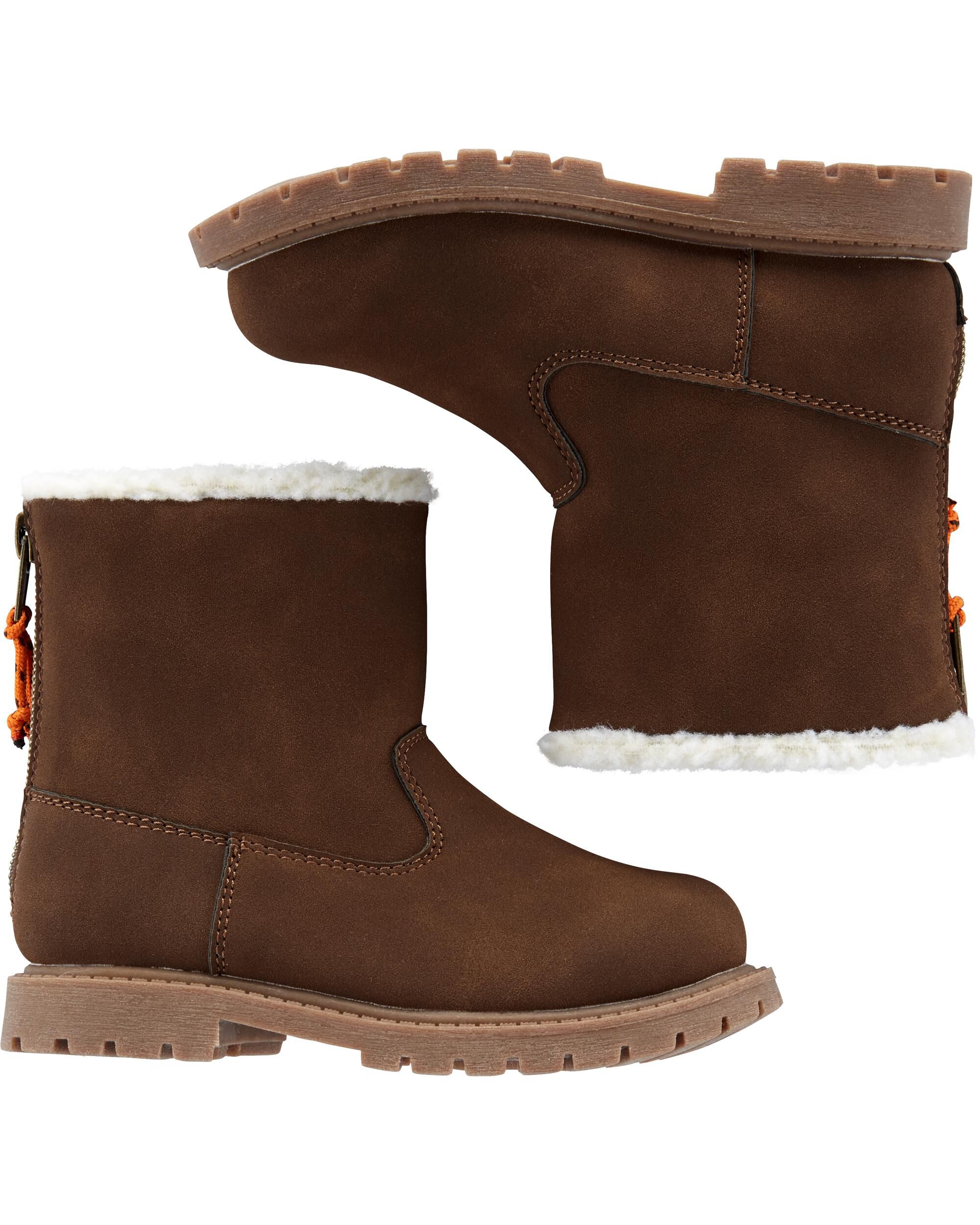 sherpa booties