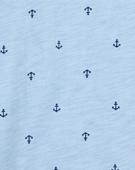  Product image 2 of Kid Anchor Polo Shirt -Blue