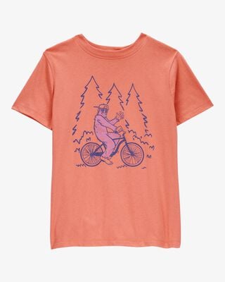 Product image 1 of Kid Big Foot Short-Sleeve Graphic Tee - Orange