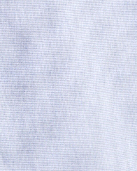 Kid 2-Piece Button-Front Shirt & Sweater Vest Top - Blue/White