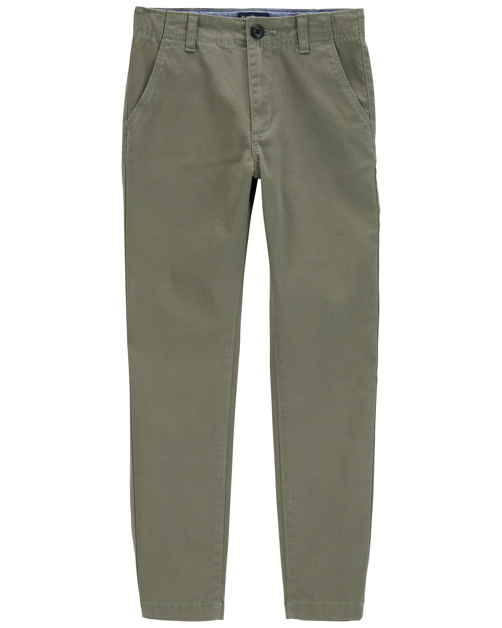 Kid Skinny Fit Tapered Chino Pants
