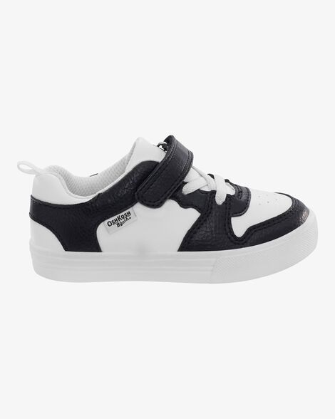  Product image 2 of Toddler Boy Easy-On Casual Sneakers - Black/White