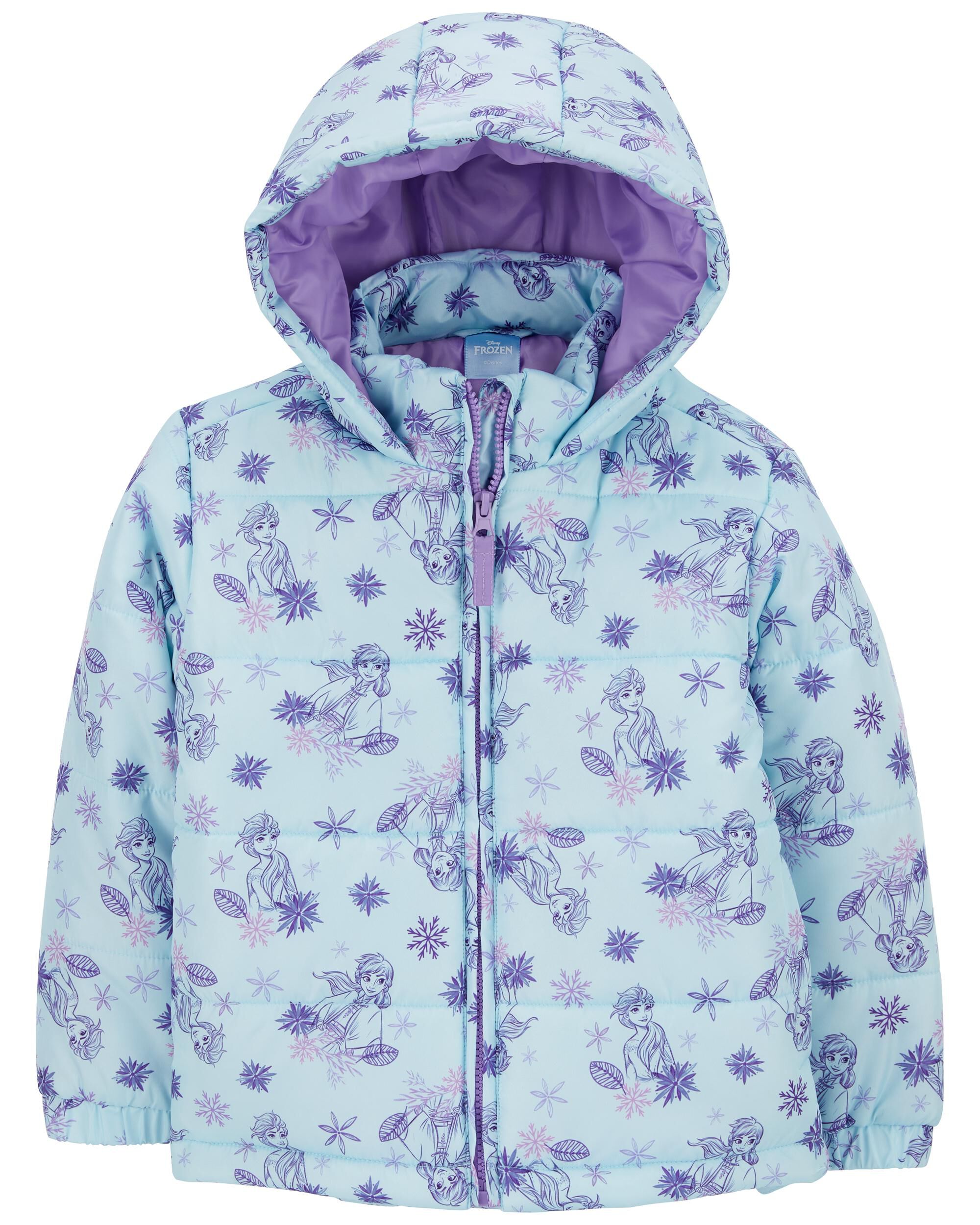Toddler girl winter puffer jacket 2025