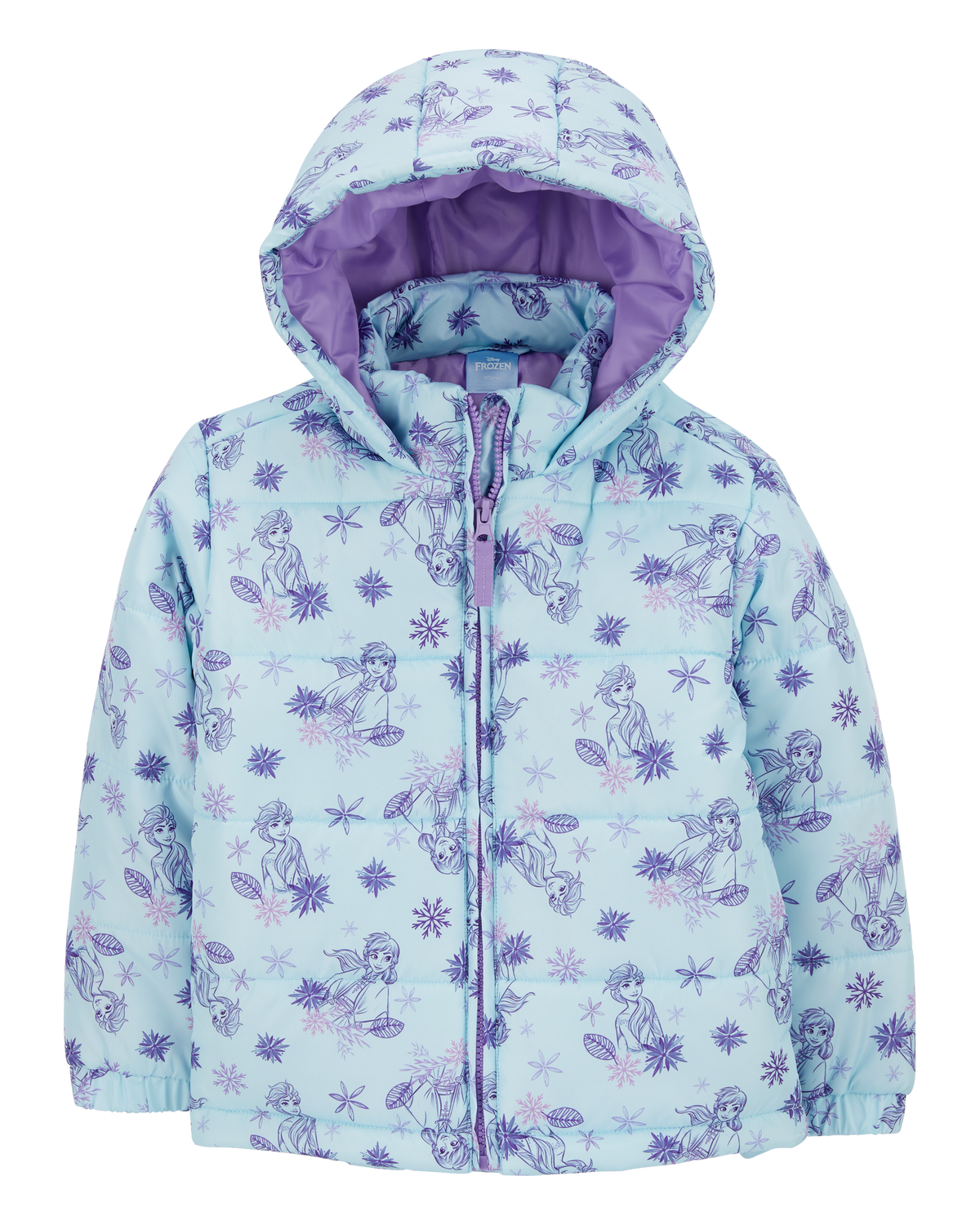 Carter s Kid Frozen Puffer Jacket Blue 6 Blue