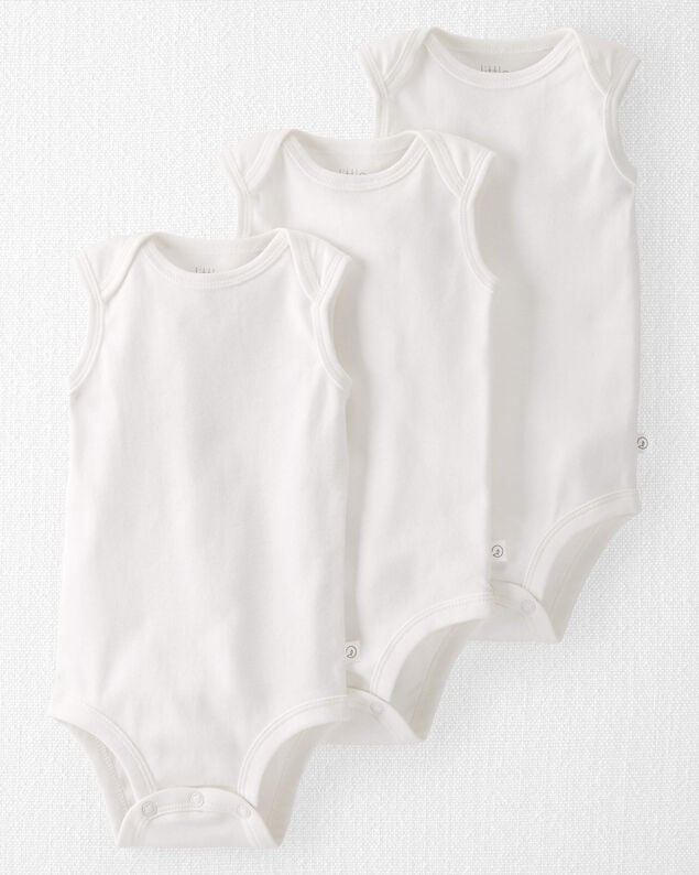 Product image 1 of Baby 3-Pack Organic Cotton Bodysuits